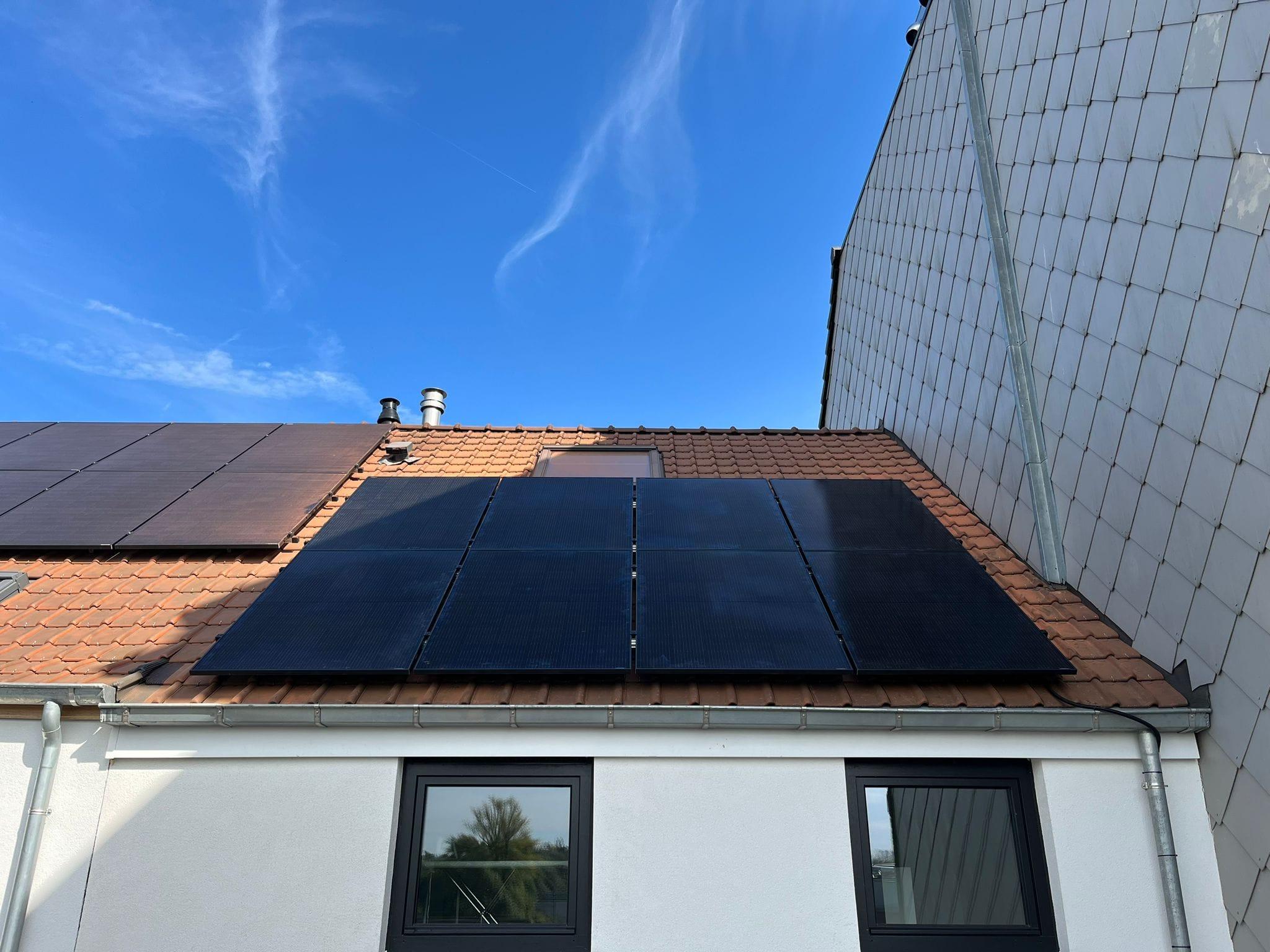 Groene Energie Installaties Illustratie